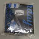 15th Birthday Decorations Set for Boy, Navy Blue Silver Black Happy 15 Party Decorations with Birthday Backdrop Banner, Tablecloth, 15 Number Balloons for Him, Black, Blue