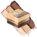 Maybelline New York Shadow Blocks Shadow Blocks Eyeshadow Palette, Stacked Eye Shadow Trio, North 3rd & Bedford Ave, 0.08 oz