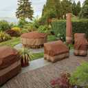 DUCKCOVERS Ultimate Waterproof Outdoor Loveseat and Sofa Cover, 77"W x 37"D x 35"H
