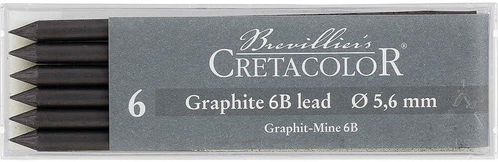 Cretacolor Graphite Lead, Graphite Lead 6B