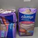 Always Discreet Adult Diapers for Women, Incontinence Underwear, Postpartum Essentials, Disposable Briefs, Max Absorbency, Bladder Leak Protection, Extra Large/XL, 64ct