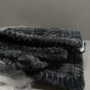 hyha Couch Covers for Dogs Washable, Non Slip Plush Dog Sofa Protectors, Fuzzy Pet Couch Covers for 3 Cushion Sofa Pet Friendly (Dark Grey, 27.6" x 70.9")