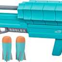 Nerf Roblox Sharkbite: Web Launcher Rocker Blaster, Includes Code to Redeem Exclusive Virtual Item, 2 Rockets, Pump Action