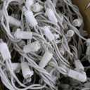 Lovelite 610 LED Christmas Net Lights, 34.5ft x 5ft Mesh Lights Outdoor Clear Wire 8 Modes, Waterproof Connectable String Lights Plug in for Bushes Xmas Tree Garden Holiday Party Decor - Multicolor