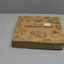 Charcuterie Board with Clear Lid, 2 Side Bamboo Cheese & Cutting Board for Entertaining, Includes 2 Plastic Cutting Mats & 4 Cheese Knives, Travel Snack Tray with lid, Charcuterie Boards Gift Set