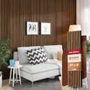 Avana Acoustic Wood Wall Panels  47.2 X 12.6 Inch Walnut Acoustic Panels 1 PC  Wall Panels For Interior Wall Decor For Homes, Offices, Studios  Sturdy And Durable Wood Panels For Wall