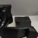 VBDB Tall Black Boots for Women Knee High Wide Calf Squate Toe Campus Boots Chunky Heel Long Riding Shoes for Women Size 9