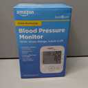 Amazon Basic Care Blood Pressure Monitor, Wide Range Arm Cuff, Intelligent Inflation Technology, Home Monitoring, Hypertension Indicator, Irregular Heartbeat Detection, Large (Previously Healthwise)