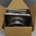 FRESH SPEED 5 Inch Dryer Vent Cover Outside Stainless Steel Wall Vent with Removable Cover and Insect Screen Mesh