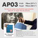 Art Bags (AP03-28" x 36 1/2") - Strong Shock-Absorbent Reusable Non-Toxic Waterproof Acid-Free Lining - Long-Term Art Storage + Shipping + Protection Solution