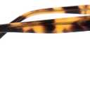 Zeelool Stylish Cat Eye Glasses Frame for Women with Non-prescription Clear Lens ZJGA357815 (Zjga357815-03 Dark-brown)