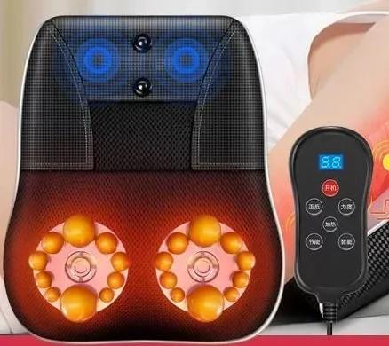 Electric Shiatsu Head Neck Cervical Ttraction Body Massager Car Back Pillow with Heating Vibrating Massage Device Electric Shiatsu Head Neck Cervical Ttraction Body Massager Car Back Pillow with Heating Vibrating Massage Device