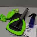 XINDELL Windshield Cleaner Tool  Car Interior Window Cleaning Kit with Extendable Handle & 4 Microfiber Pads, Auto Wiper Inside Windshield Brush for Car & Home Windows (19in)