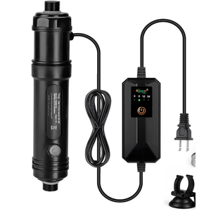 hygger Aquarium U-V Light with Timer, 360° Protective Shield Clean Light for Green Water Clean, Amphibian Aquarium Lamp Bulb for Freshwater Saltwater Fish Tank and Aquarium