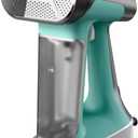 Rowenta Pure Force 2in1 Steamer & Iron: Powerful 1875 Watts, Vertical Steaming & Horizontal Ironing, Auto-off, XL Tank Capacity (7.1 Oz), Green Clothes Steamer DR8822