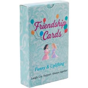 5 x Lapsia Funny & Uplifting Friendship Cards for Besties Birthday, Graduation Gift for Her, Best Friend & Sister