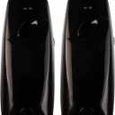 Automatic Air Freshener Spray Dispenser (2-Pack) Wall Mounted or Free Standing, Commercial and Home Use, Multiple Time Scent/Mist Release Settings for Room/Restroom Sprayer (Black)