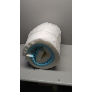 43x32" Blue & White Memory Foam Mattress Topper