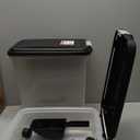 IRIS USA Dog Food Storage Container, 30 lbs & 11 lbs Combo, Cat Food Storage Container, Dog Treat Container, Airtight, Stackable, 2-Cup Scoop, Wheels, Easy Mobility, Black