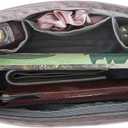 Vercord Premium Nylon Purse Organizer Tote Handbag Insert Organizers Bag in Bag Zipper 13 Pockets 5 Sizes