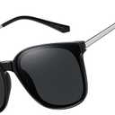 HAOLOTA Womens Cat Eye Sunglasses Oversized Polarized UV400, Lightweight Fashion Shades