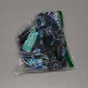 Aqua Eve Women Bikini Top Only Push Up Swimsuit Top Padded Bathing Suit Top for Large Bust (Small, Blue Floral)