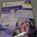Optiazure Thermal Laminating Pouches 9"x11.5" Inches, 5mil 100Pack, Clear, Letter Size