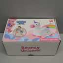 iPlay, iLearn Bouncy Pals Hopping Unicorn Horse, Toddler Girl Inflatable Bouncing Animal Hopper Toy, Outdoor Indoor Plush Ride on Bouncer, Baby Birthday Gift 18 Month 2 3 4 Year Old Kid - Unicorn