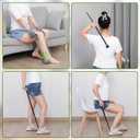 Compression Sock Aid Device - Sock Aids for Compression Stocking - Helper Device for Putting on Hosiery -with Replaceable Dressing Stick