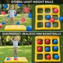 Pool Toy Games, Upgraded Tic-Tac-Toe & Basketball, Inflatable Anti-Wind Pool Games with 10 Basketball (5 Red & 5 Blue) – Pool Games for Adults Kids Teens& Family, Outdoor Summer Water Pool Party Toys