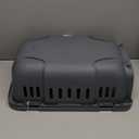 Ferplast Jet Pet Carrier: Value Dog Carrier Suitable for Toy Dog Breeds & Small Cats, Assembled Dimensions are 18.51L x 12.6W x 11.42H inches, Orange (18.5"L x 12.6"W x 11.4"H)