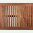 Teak Shower Mat 23.6″ x 17.7” w/ Frame
