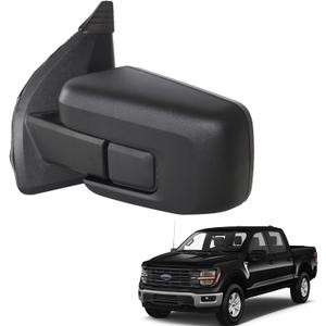 Marretoo for Ford F150 Side Mirror replacement Leaft Driver for 2021-2025 F-150 Accessories 5 pins Power Glass Turn & Heated