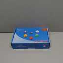 LANKER 500 PCS Blue Artificial Rose Petals with 24 PCS Bright Flickering Blue Flameless LED Tea Lights Candles (Blue Lights with Blue Rose Petals)