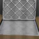Aerostar 16x25x1 MERV 6 Pleated Air Filter, AC Furnace Air Filter, 6 Pack (Actual Size: 15 3/4"x 24 3/4" x 3/4")