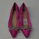 SM New York Women's Pink Flats with Bow Detail 10