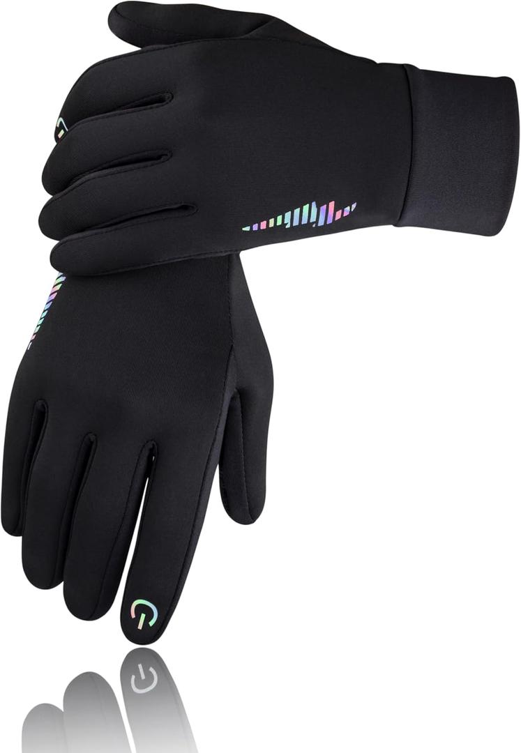 SIMARI Kids Winter Gloves Touchscreen Water-Resistant Warm Thermal for Boy Girl Toddler Cycling Running Ski Snow Cold Weather XL (10-12Y)
