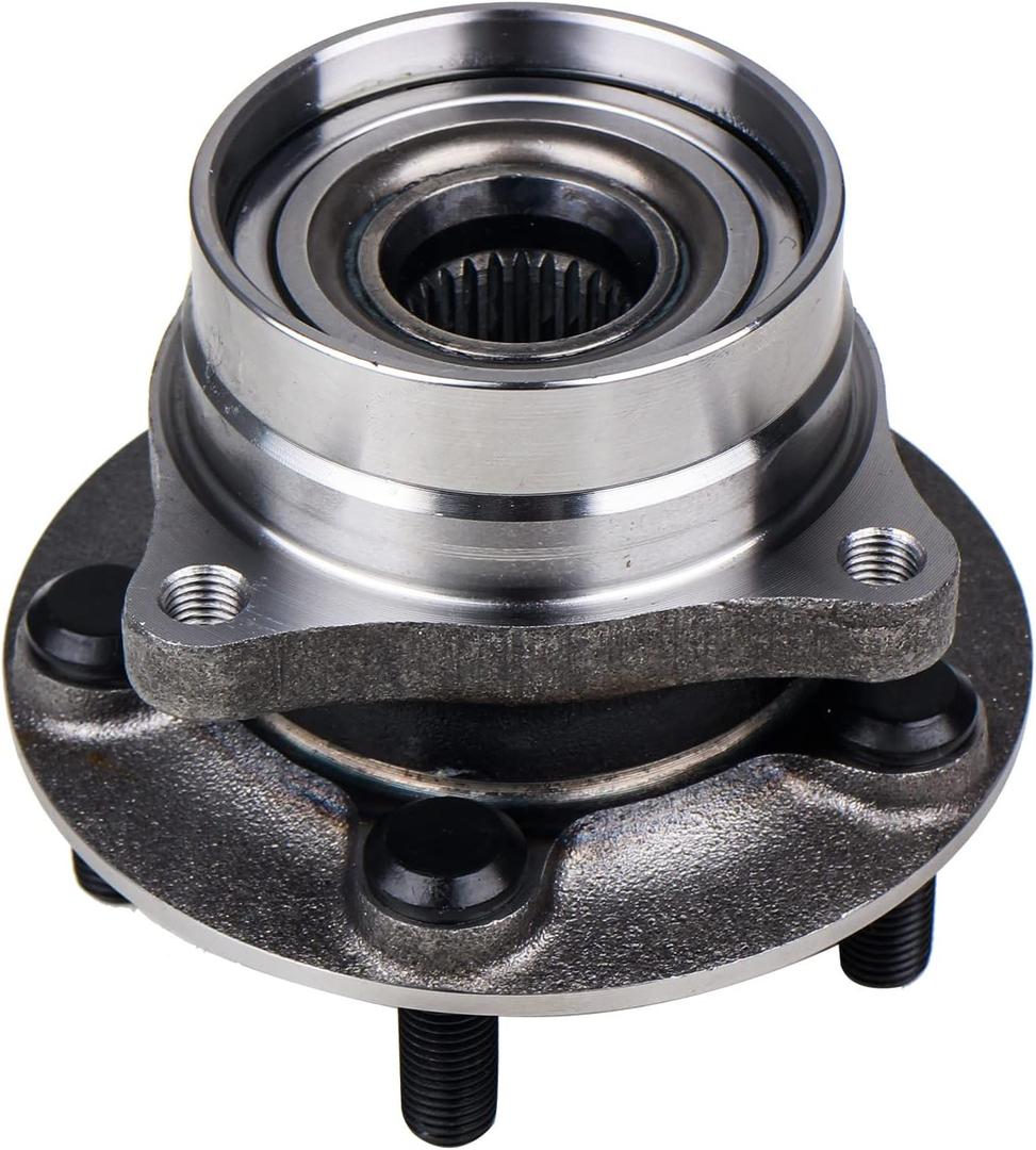 KUSATEC 513265 Front Wheel Bearing and Hub Assembly Compatible with for Toyota Prius 2004 2005 2006 2007 2008 2009, 5-Lug