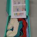 WEBEEDY 3 Sets DIY Macrame Pet Collar Kit for Adult Beginners,Macrame Dog Cat Flower Collar Making Kit with Cotton Cord and Instruction,Handmade Pet Christmas Costume DIY Personalized Pet Collar