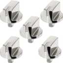 AEZ73293801 Stove Knob Gas Oven Range Control Knob Assembly Compatible with LG Burner Accessories Replacements Part AP5594929, 2025031, AH3639420 (5PCS)