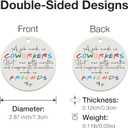 7 x Gifts for Coworkers, Funny Christmas Ornaments 2025, Best Friend, Work Bestie, Friendship, Coworker Leaving, Retirement Gifts Women Men Ceramic Ornament