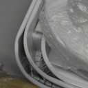 ALVOROG Rolling Cart with Drawer and Wood Table Top, 3 Tier Metal Rolling Utility Cart on Wheels with DIY Pegboards, Hanging Baskets, Hooks for Kitchen, Bedroom, Office, Craft Supplies (White)