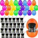 24 Packs Easter Eggs Prefilled with Screwdriver Set Prefilled Easter Basket Stuffers for Men Adult Gifts Bulk Egg Hunt Party Favors Classroom Prize Supplies