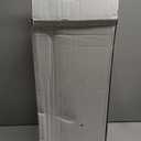 Black Post-Mount Mailboxes for Outside, RAINHOL Metal Mailbox, Galvanized Steel Outside Mail Boxes, Medium Capacity, 19 x 8.7 x 6.7 Inches (Black(grey Flag))