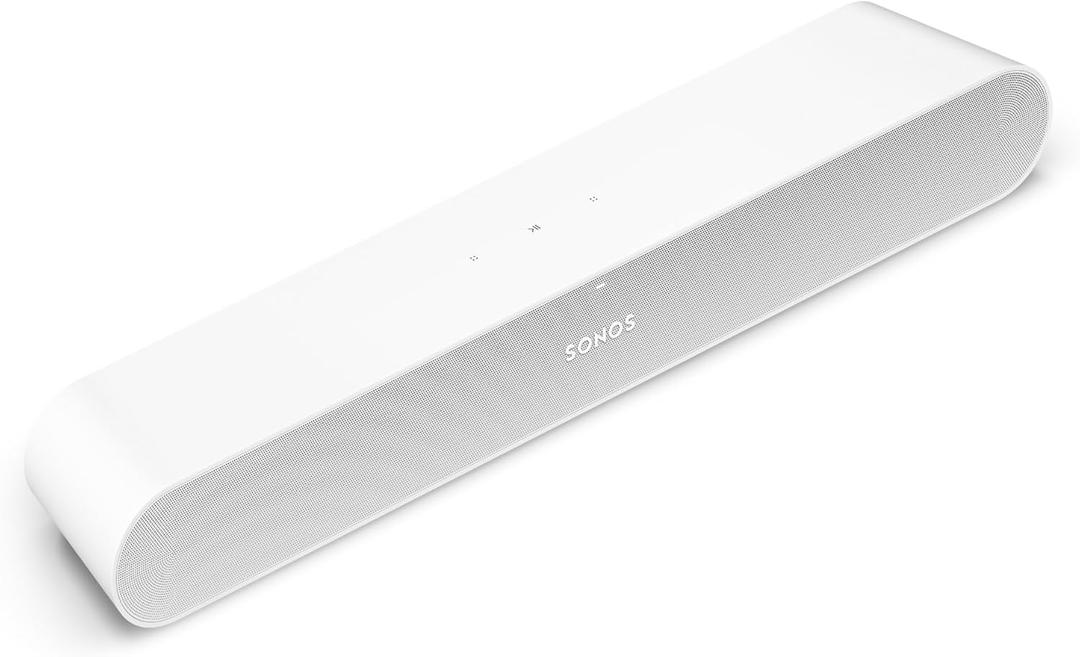 Sonos Ray - Compact Soundbar for TV and Music - White