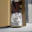 Zakkart Cat Perch for Window Sill with Bolster - Orthopedic Hammock Design with Premium Hardwood & Robust Metal Frame - Cat Window Seat for Large Cats and Kittens - Dark Stained Wood Gray Bed, 24''W