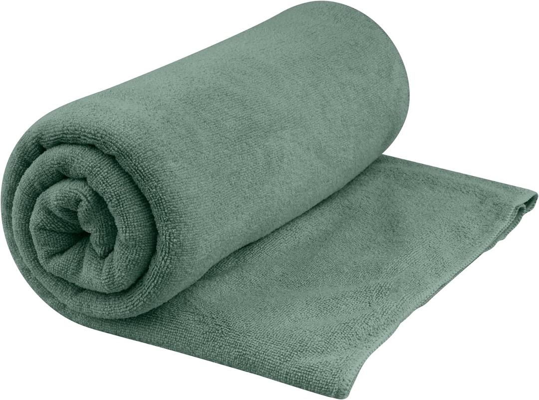  Sea to Summit Tek Towel, Plush Camping and Travel Towel (Sage Green, X-large (30 X 59 Inches))