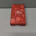 BRISIRA Mens Christmas Shirt Santa Claus Hawaiian Ugly Collared Short Sleeve Printed Button Party Casual Regular Fit S - 6XL