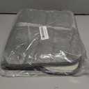 Buganda Memory Foam Toilet Rugs U-Shaped 24x20, Ultra Soft and Absorbent Bathroom Rugs, Non-Slip Toilet Bath Mat, Machine Wash Dry, Contour Bath Rugs for Toilet Base, Grey