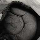 Advanced Memory Foam Neck Travel Pillow, Neck Pillow Airplane with Eye Mask & Ear Plugs, Designed for The Comfort of Travel & Office, Travel Pillow for Plane, Car, Home, Work, Dark Grey